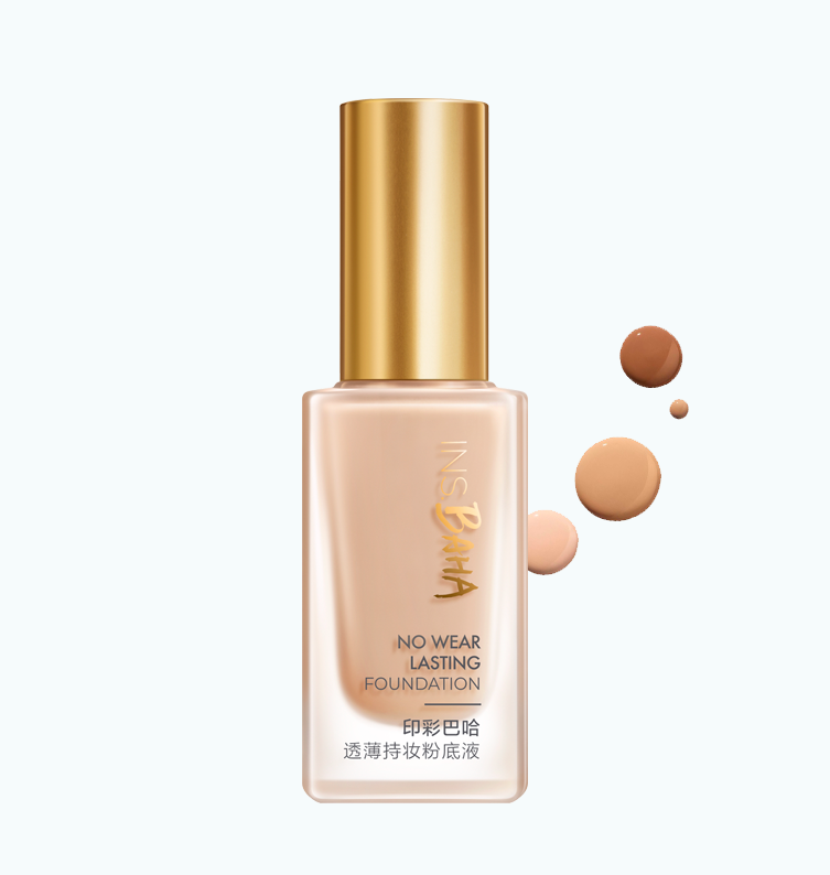 人生就是博·z6尊龙印彩巴哈透薄持妆粉底液-柔雾型/柔润型